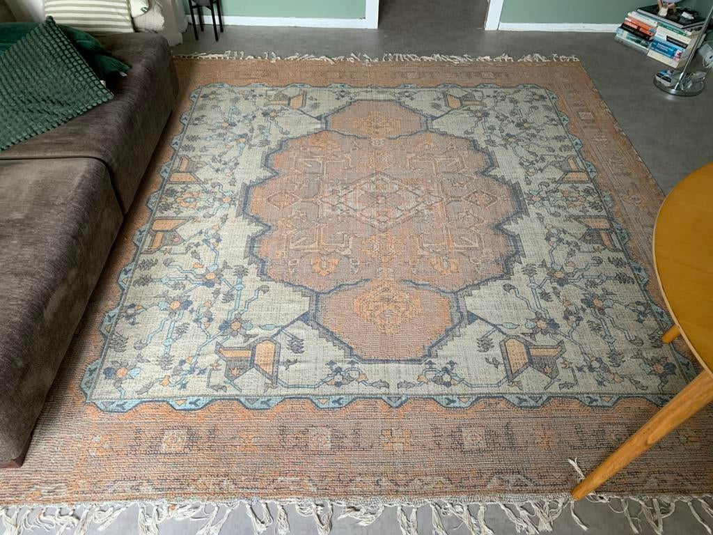 Hk living 250x250 vloerkleed, Ophalen, Zo goed als nieuw, Rechthoekig, 200 cm of meer