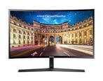 2x Samsung 27" monitor met burobeugels., 3 tot 5 ms, Curved, Full HD, Ophalen of Verzenden