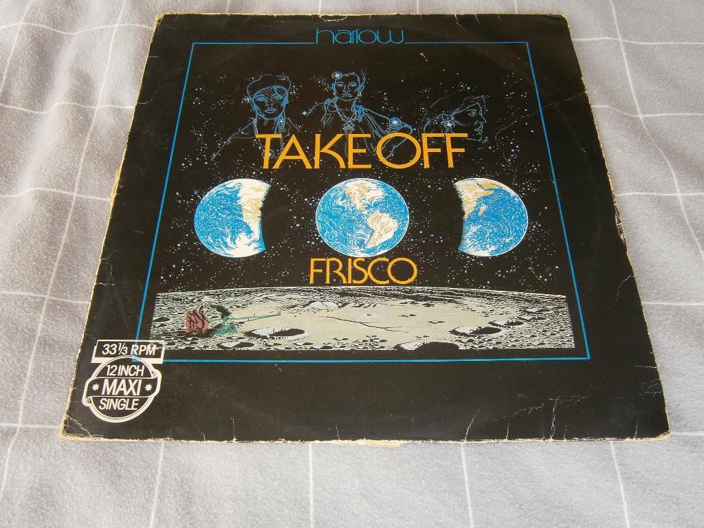 Harlow – Take Off / Frisco. 1980. CBS 12-8756. Disco, Ophalen, Gebruikt, 12 inch, Disco