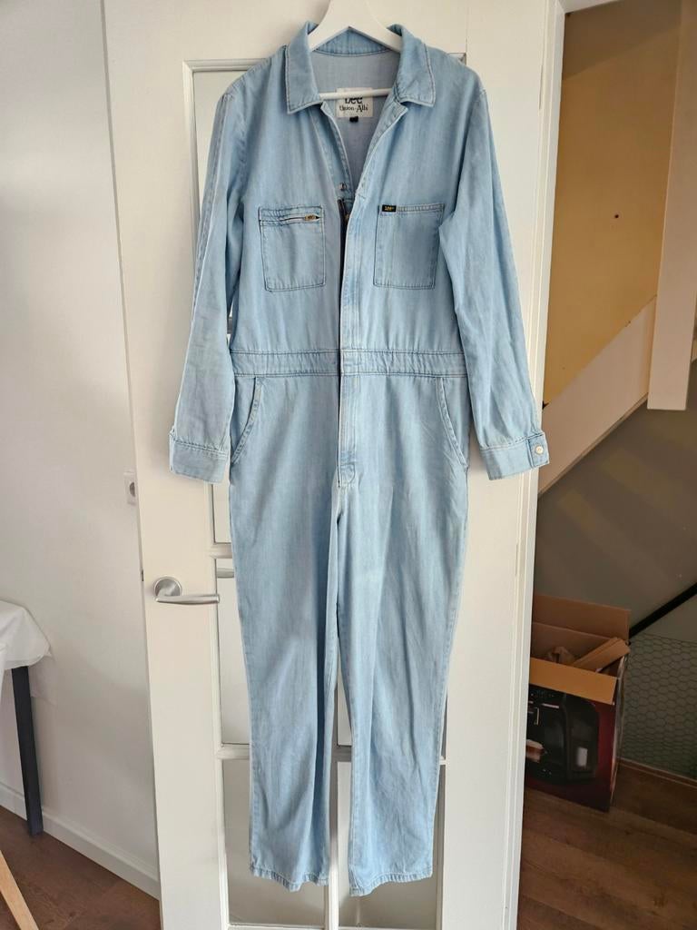 Lee Denim jumpsuit, lichte kleur, maat 44/46, Kleding | Dames, Lee, Ophalen of Verzenden, Zo goed als nieuw