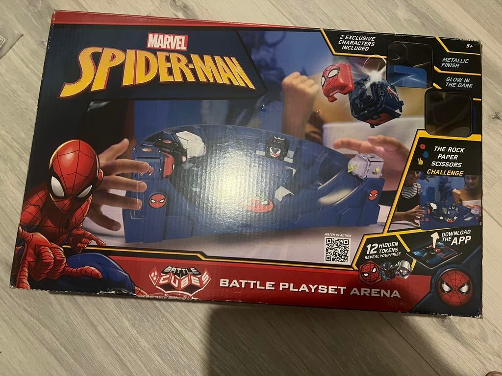 Battle cubes - battle playset arena - marvel / spiderman, Verzenden, Nieuw
