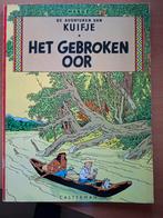 De Avonturen van Kuifje: Het Gebroken Oor 1946, Gelezen, Eén stripboek, Ophalen of Verzenden, Hergé