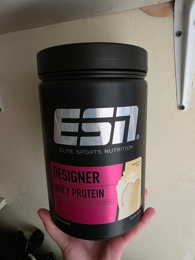 Esn vanille proteine poeder, Sport en Fitness, Gezondheidsproducten en Wellness, Ophalen of Verzenden, Poeder of Drank