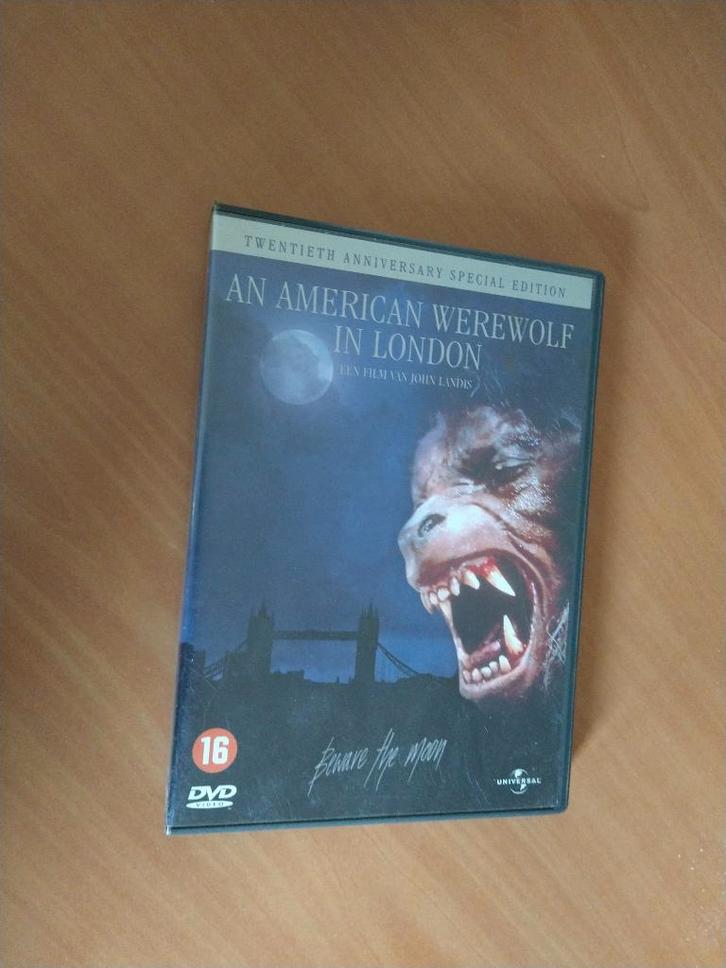 DVD An American Werewolf in London, Cd's en Dvd's, Dvd's | Horror, Zo goed als nieuw, Overige genres, Alle leeftijden, Ophalen of Verzenden
