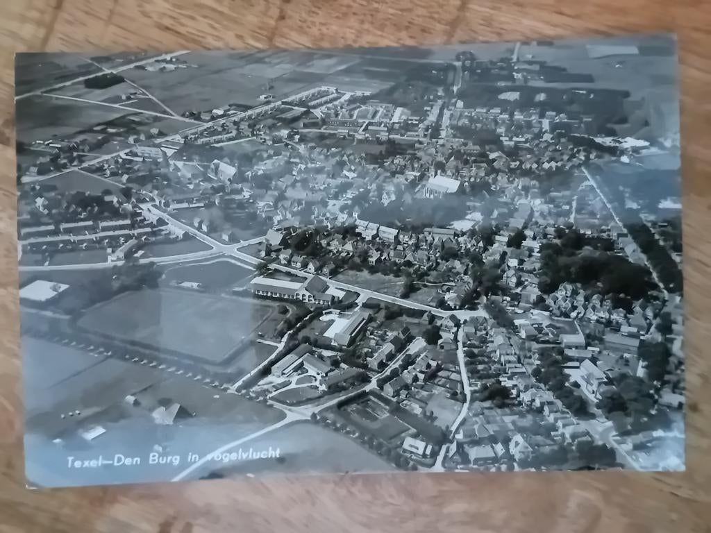 Ansichtkaart Texel - Den Burg, Ophalen of Verzenden, Waddeneilanden