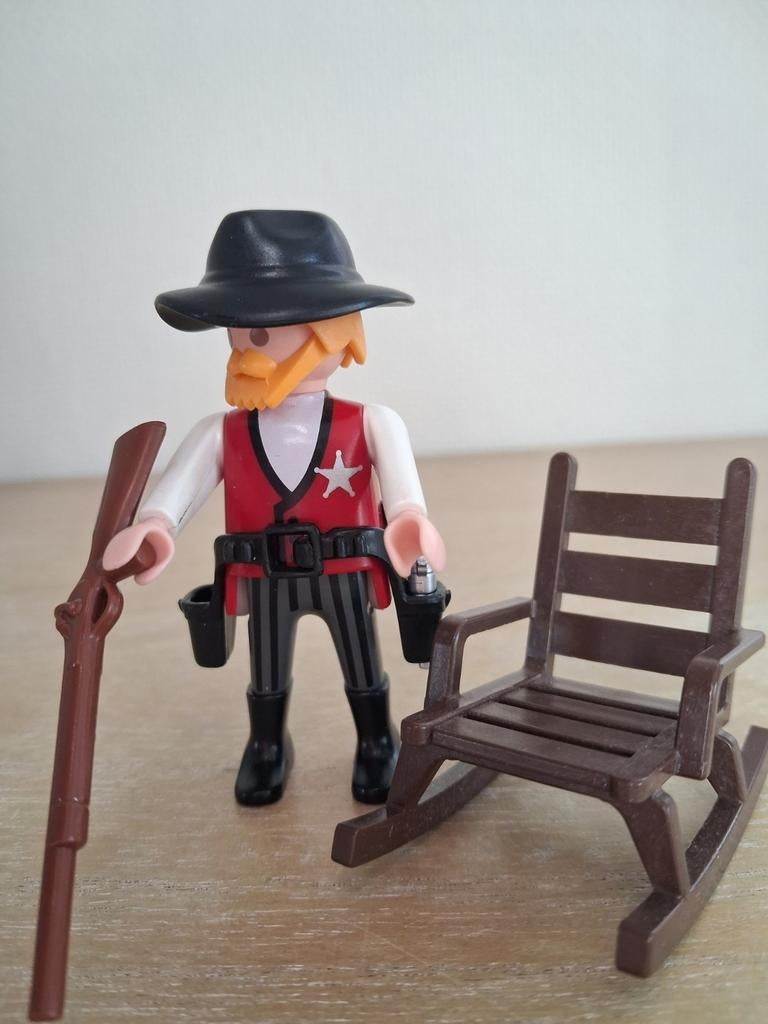 Playmobil western sherif setnr 3813, Ophalen of Verzenden, Zo goed als nieuw, Complete set