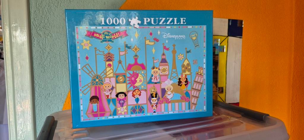 Disney "It's a Small World" 1000-stukjes puzzel  disneyland, Eén persoon, Ticket of Toegangskaart