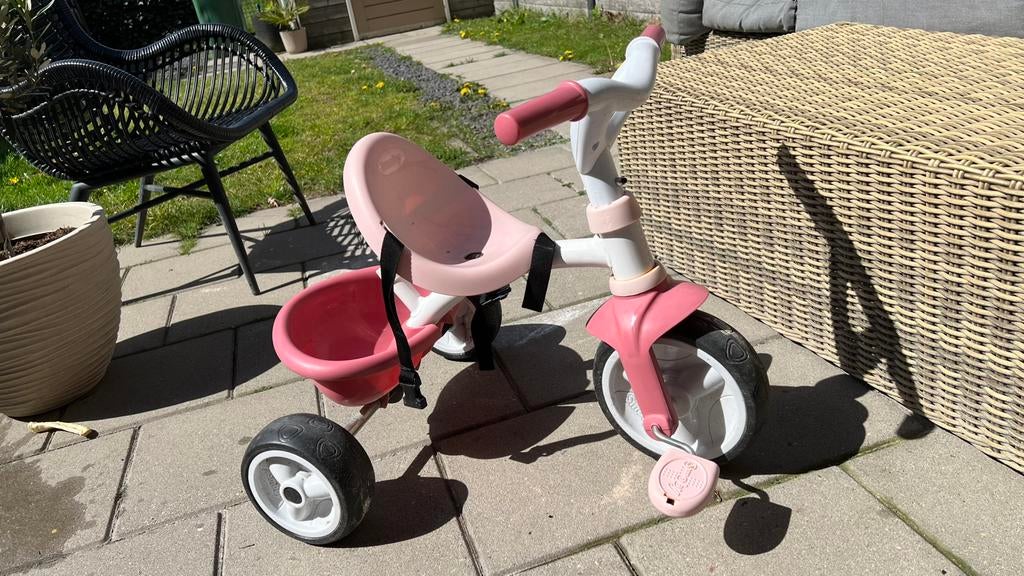 Smoby driewieler kinderfietsje, Ophalen, Gebruikt