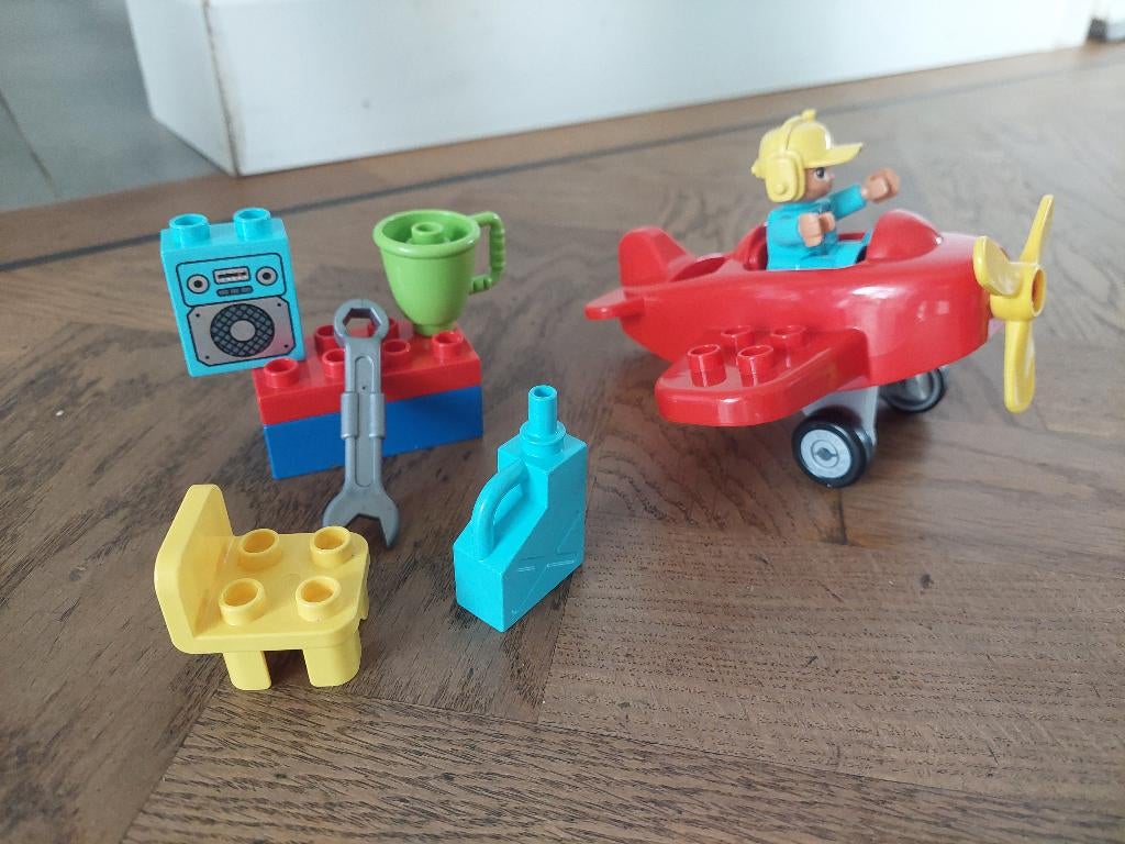 lego duplo vliegtuig - 10908, Kinderen en Baby's, Speelgoed | Duplo en Lego, Ophalen, Gebruikt, Compleet, Duplo