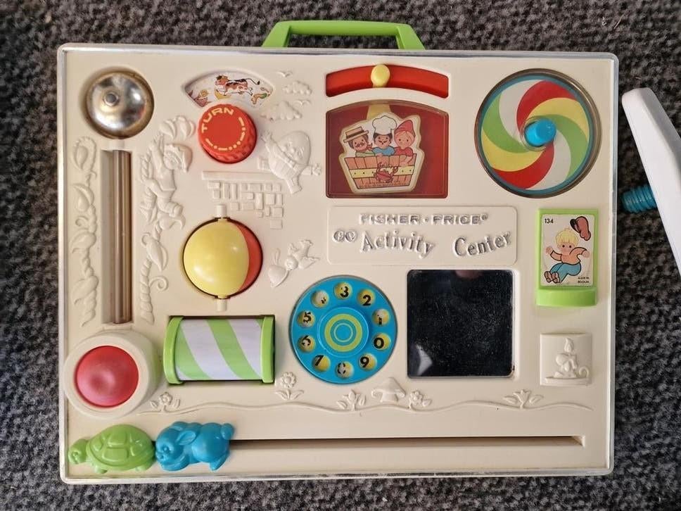 Vintage fisher price, Ophalen of Verzenden, Gebruikt, Speelset