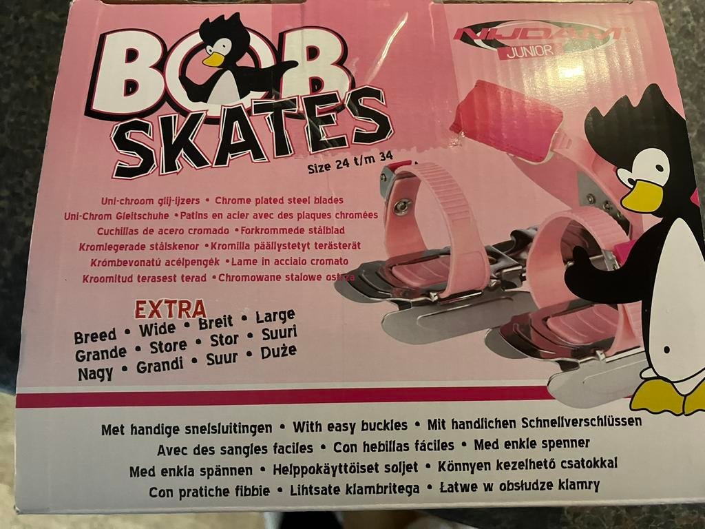 Nijdam glij ijzers. Maat 24-34., Verzenden, Nieuw, Overige typen, Nijdam