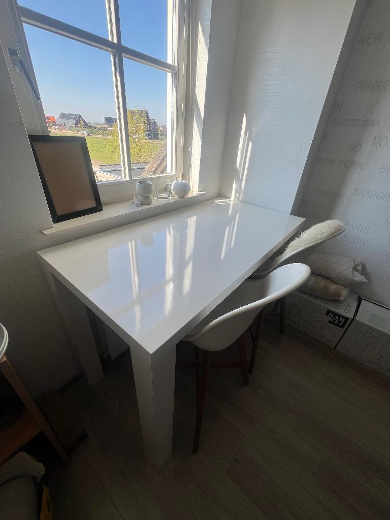 IKEA TORESUND hoge tafel + barkrukken/ stoelen, Ophalen, Zo goed als nieuw, Bureau