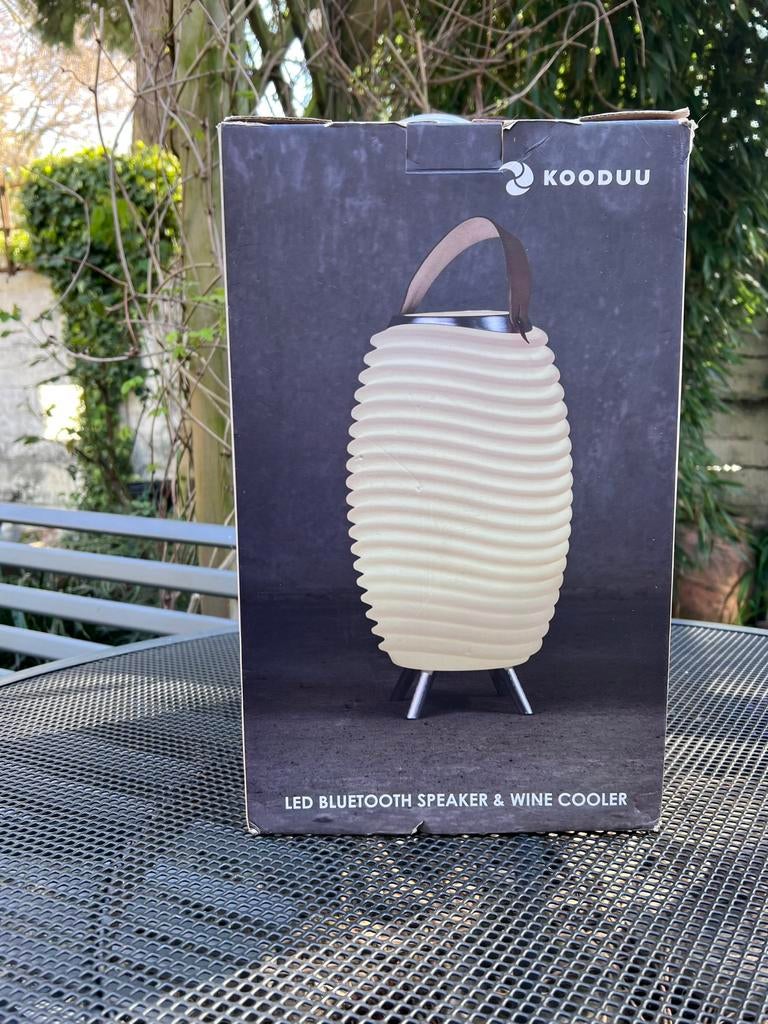 Wijnkoeler Bluetooth Speaker Led - nieuw! Kooduu Synergy, Ophalen of Verzenden, Nieuw