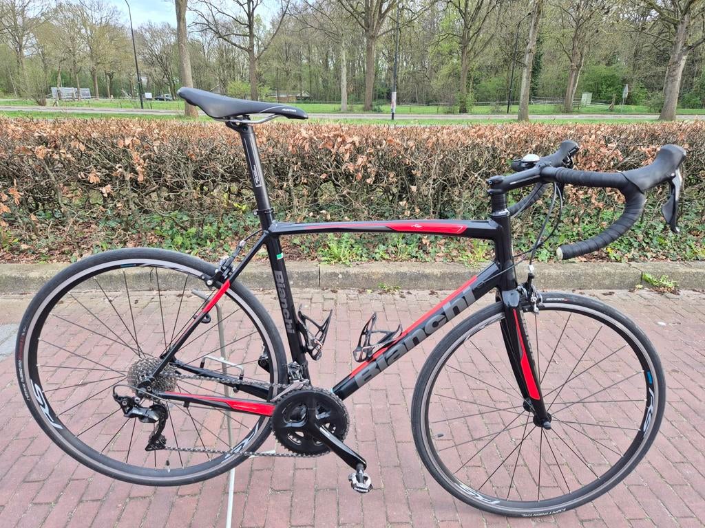 Bianchi Via Nirone 7 / Shimano 105 2 x 11-sp / Maat = 57cm, Fietsen en Brommers, Fietsen | Racefietsen, 28 inch, Heren, Aluminium