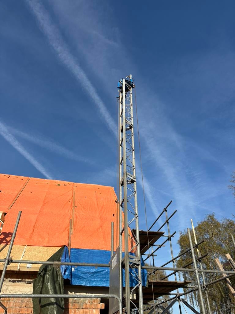 Bouwlift, Doe-het-zelf en Verbouw, Bouwliften, Ophalen of Verzenden, Zo goed als nieuw, Bouwlift