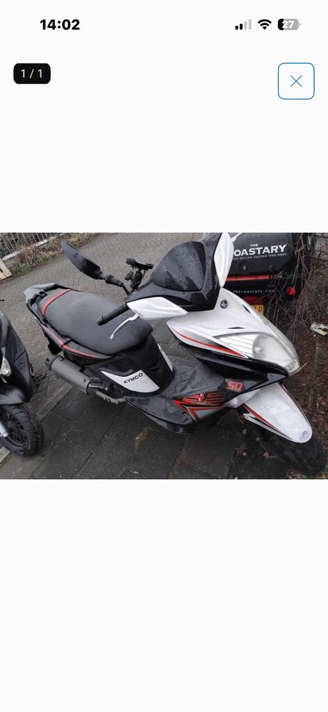 Te koop onderdelen Kymco super 8, Fietsen en Brommers, Ophalen, Zo goed als nieuw, Benzine, Super 8