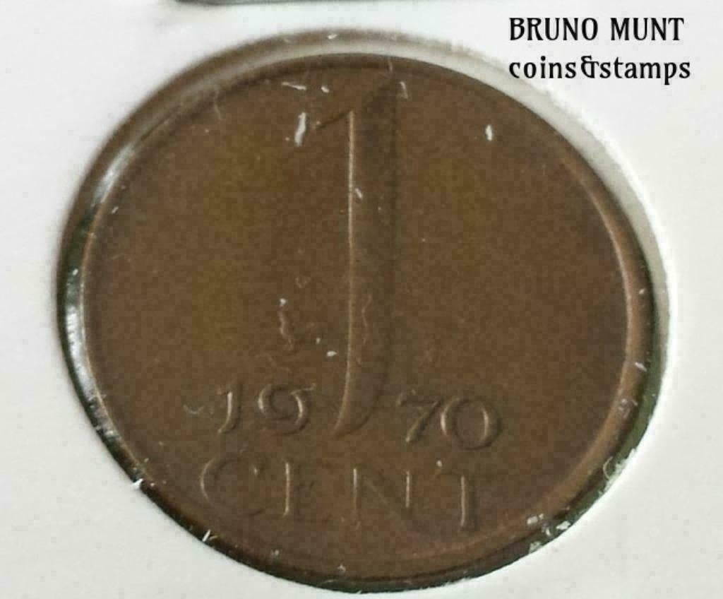 Nederland 1 cent - 1970, Postzegels en Munten, Munten | Nederland, Verzenden, Koningin Juliana, 1 cent, Losse munt