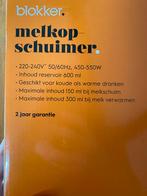 Blokker Melkopschuimer, Ophalen of Verzenden, Zo goed als nieuw, Elektrische melkopschuimer