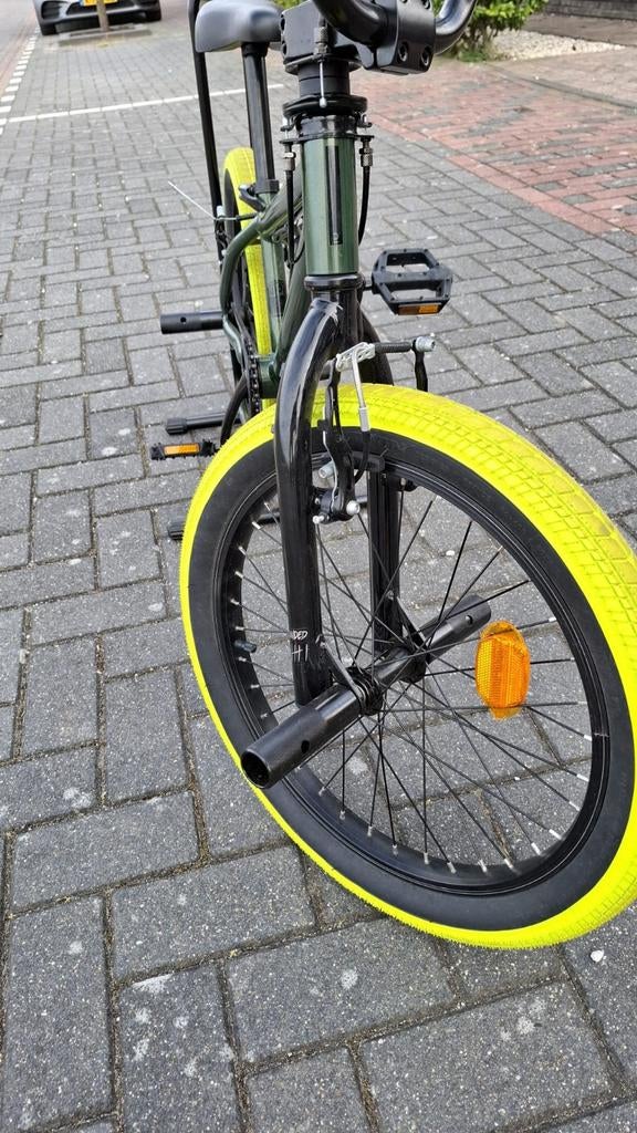 BMX fiets, Fietsen en Brommers, Fietsen | Crossfietsen en BMX, Ophalen of Verzenden, Gebruikt, Staal, 16 tot 20 inch