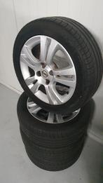 15" Originele 4x100 Opel Corsa B/C velgen + banden., Gebruikt, 15 inch, Banden en Velgen, Ophalen of Verzenden