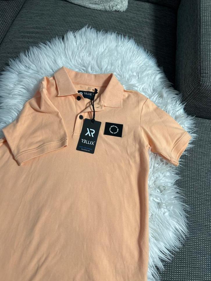 Rellix Polo Shirt - Nieuw met kaartjes - Maat 176, Kleding | Heren, Polo's, Nieuw, Maat 46 (S) of kleiner, Oranje, Ophalen of Verzenden