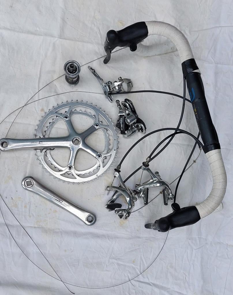 Campagnolo Chorus carbon 10 speed groep, Ophalen of Verzenden, Gebruikt, Derailleur of Ketting, Campagnolo