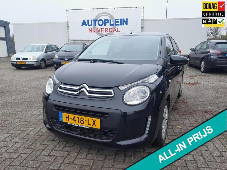 Citroen C1 1.0 VTi Feel nette in Nederland nieuw geleverde a, Auto's, Citroën, Bedrijf, Te koop, C1, ABS, Airbags, Bluetooth, Boordcomputer