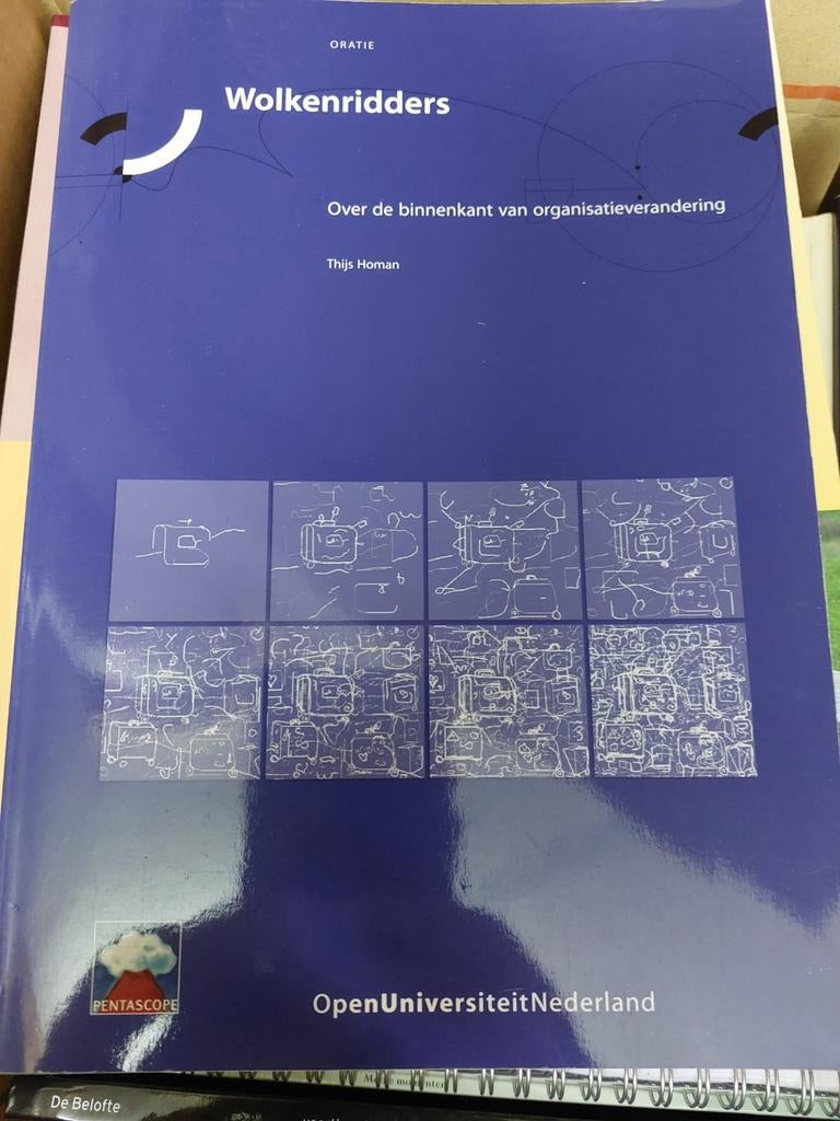 Wolkenridders - Thijs Homan - Organisatieverandering, Boeken, Ophalen of Verzenden, Zo goed als nieuw, Management, Thijs Homan