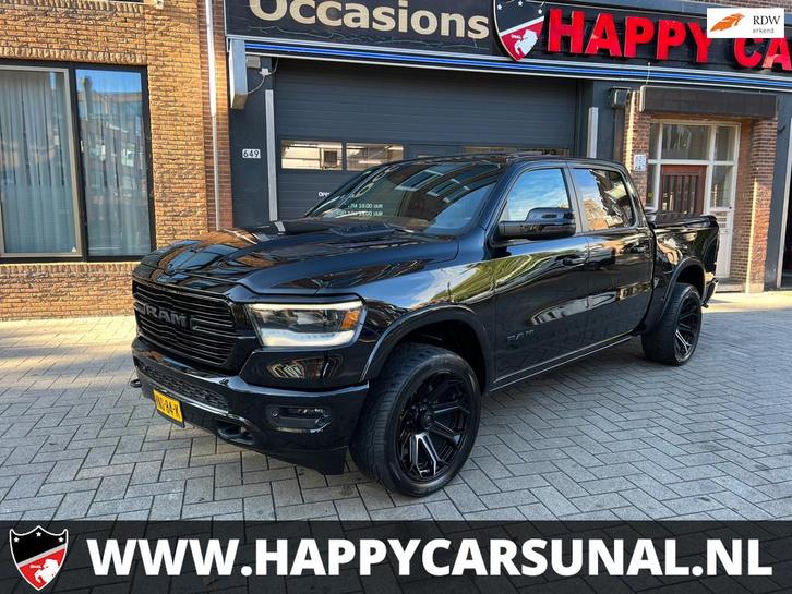 Dodge Ram 1500 5.7 V8 4x4 Crew Cab Laramie, LPG, VELGEN, UIT, Auto's, Dodge, Bedrijf, Te koop, RAM 1500, 4x4, ABS, Achteruitrijcamera