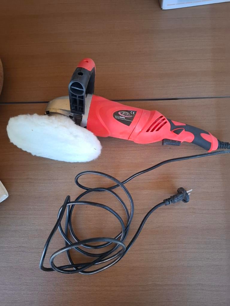 Tectake Autopoetsmachine met toebehoren, Ophalen, Gebruikt