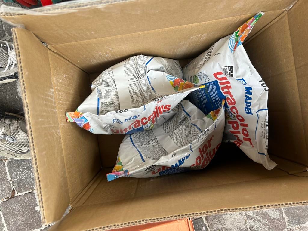 Mapei Ultracolor Plus roze tegelvoeg 15 kg, Ophalen of Verzenden, Nieuw, Overige materialen, Overige typen