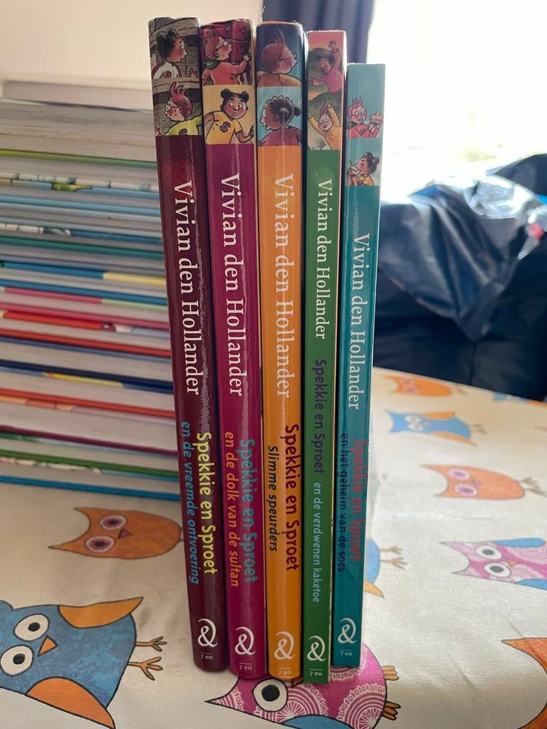 Spekkie en Sproet leesboeken - Vivian den Hollander, Ophalen of Verzenden, Gelezen, Fictie algemeen