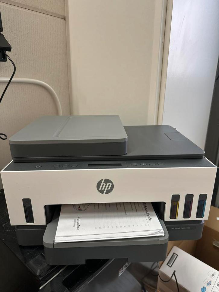 HP Smart Tank 7305 All-in-One Printer - Nieuw met klein inkt, Computers en Software, Printers, Zo goed als nieuw, All-in-one, Inkjetprinter