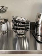Inox ijscoupe set, Ophalen of Verzenden, Zo goed als nieuw, Overige materialen, Overige stijlen