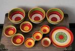 Mooie Intermezzo tapas set, 9 delig, Ophalen, Overige stijlen, Aardewerk, Schaal of Schalen