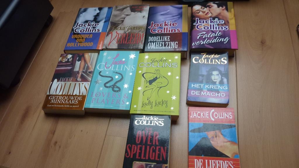 10x Jackie Collins boeken, Boeken, Ophalen of Verzenden, Zo goed als nieuw, Jackie Collins