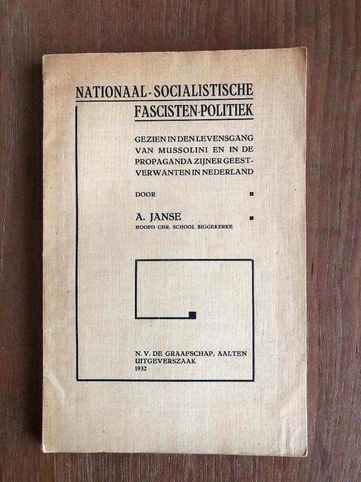 1932 Vroege kriek: Nationaal-Socialistische Fascisten, Boeken, Oorlog en Militair, Gelezen, Overige onderwerpen, Tweede Wereldoorlog