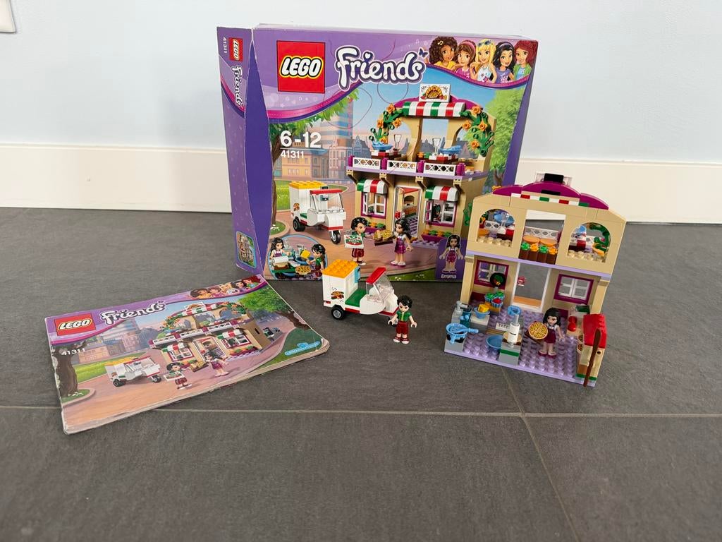 Lego Friends 41311 Heartlake Pizzeria, Gebruikt, Lego, Friends, Ophalen of Verzenden