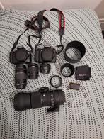 Complete Canon cameraset, 80D, 1300D en 4 lenzen, Ophalen, Gebruikt, Canon, Geen optische zoom