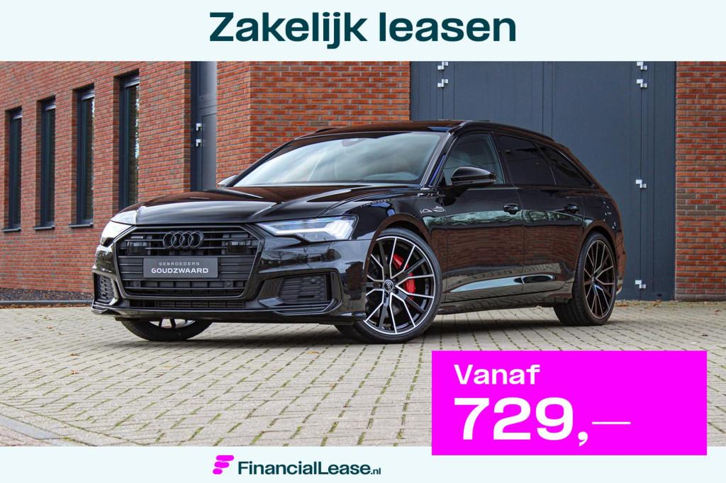 Audi A6 Avant 55 TFSI e quattro Competition | Pano | B&O | H, Auto's, Audi, Bedrijf, Lease, Financial lease, A6, 4x4, ABS, Adaptive Cruise Control