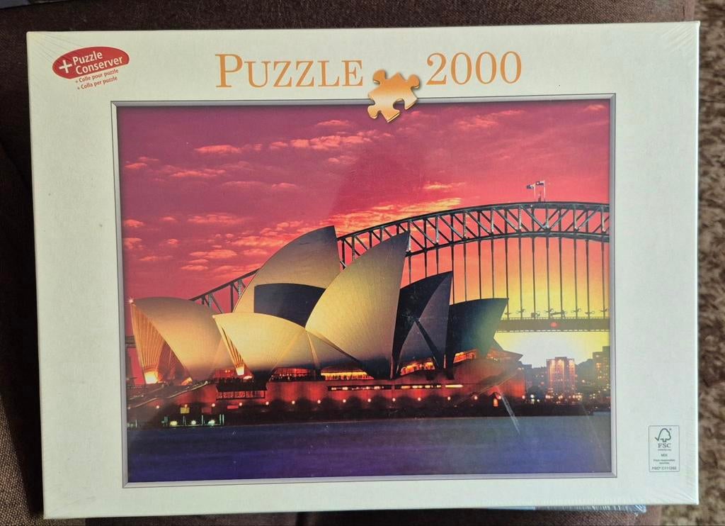 Nieuwe legpuzzel 2000 stukjes Sydney Opera House, Hobby en Vrije tijd, Denksport en Puzzels, Nieuw, Legpuzzel, Meer dan 1500 stukjes