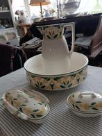 Schitterend lampetkan stel 106 jaar oud, Ophalen of Verzenden