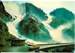 Ansichtkaart	Hardanger (Noorwegen)	Låtefoss waterval, Verzenden, 1960 tot 1980, Ongelopen, Overig Europa