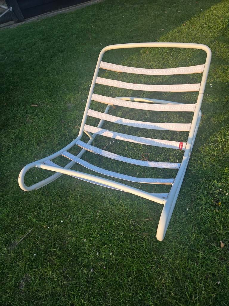 Fatboy Rock 'n Roll schommelstoel met zitzak, Ophalen of Verzenden, Gebruikt