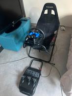 PS4 met race stoel, stuur en pedalen, Spelcomputers en Games, Spelcomputers | Sony PlayStation Consoles | Accessoires, Ophalen