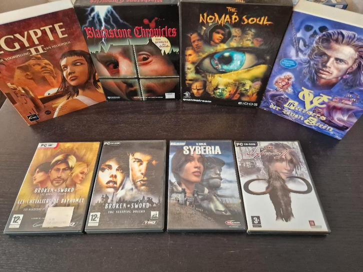 Adventuur spellen te koop, Spelcomputers en Games, Games | Pc, Zo goed als nieuw, Avontuur en Actie, 1 speler, Vanaf 12 jaar, Verzenden