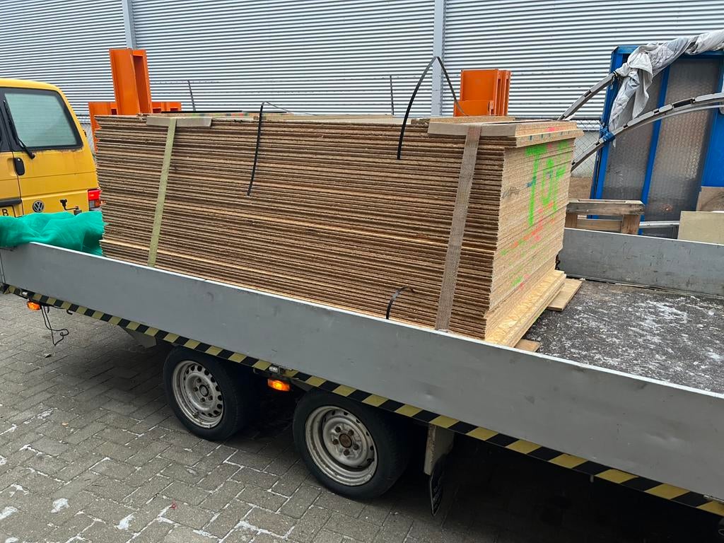 Houten osb platen hout wand dak betimmering plaat dakhout ️, Ophalen