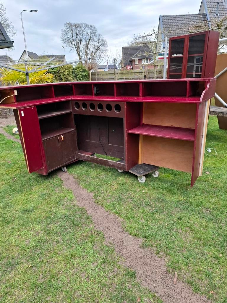 Bar en kast voor schuur of man cave, Ophalen of Verzenden