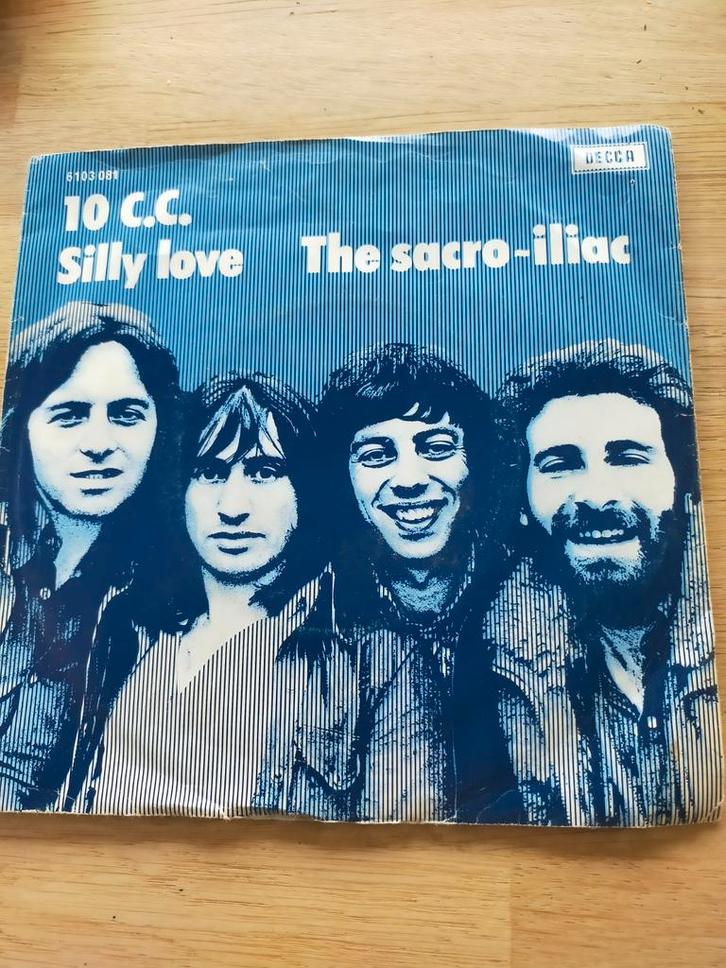 10 cc , silly love, Cd's en Dvd's, Vinyl Singles, Zo goed als nieuw, Pop, Ophalen of Verzenden