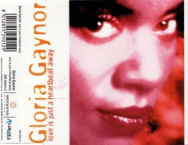 Gloria Gaynor – Love Is Just A Heartbeat Away CD Maxi 1995, Cd's en Dvd's, Cd Singles, Zo goed als nieuw, Dance, 1 single, Maxi-single